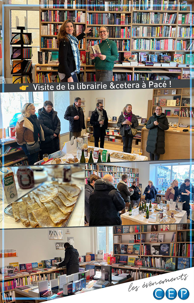 Visite de la librairie &cetera